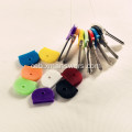 Ang Silicone Buttons Nagbalhin sa Remote Car Key Rubber CaseCover